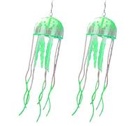 D-GROEE Party Earrings Bright Color Octopus Hook Earrings Jewelry Colored, S, Silicone