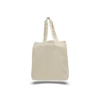 D&H CLOTHING UK 100% Cotton Tote Bags Shopper Eco Friendly Shopping Bags Natural Colour (Natural)