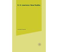 D. H. Lawrence: New Studies (Studies in 20th Century Literature)
