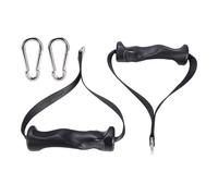 D Handle Cable Attachment - Anti Slip Grip for Tricep Back Arm Training | Pp + Nylon Fitness Grip for Gym, Doorway, Garage, Rowing, Pulldown, Shoulder Exercise, Men, Women, Home Studio Equipment