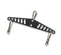 D Handle Cable Pull Down Rod Rope Crossover Row Attachment Machine Cable Attachment Pulley System Double to Single Posture Corrector