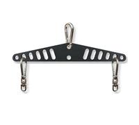 D Handle Cable Pull Down Rod Rope Crossover Row Attachment Machine Cable Attachment Pulley System Dubble