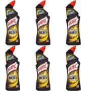 (D) Harpic Power Plus Toilet Cleaner Gel Citrus Fresh, 750Ml (Pack Of 6)