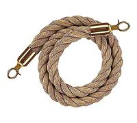 d Hooked Bed Hemp Ro 9ft Crowd Control Ro for Events Movie Theaters ties Hotels & Restaurants & Queue ment Solut