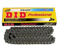 D.I.D 420V-100 Steel 100-Link Professional V Series O-Ring Chain with Connecting Link