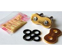 D.I.D Hollow Rivet 530 ZVMX Motorcycle Chain Link Gold & Gold