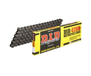 D.I.D. Non O-Ring Chain Black 428-126 Yamaha AG200 L,FU,FB,W,F 1984 - 1994