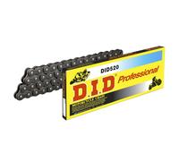 D.I.D. Non O-Ring Chain Black 520-114 Yamaha YZ490 J,L,N,S,T,U,W 1982 - 1989