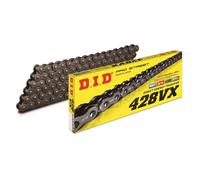 D.I.D. X-Ring Chain Black 428-136 Aprilia 125 RS Replica 4T ABS E4 2017 - 2023