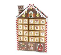 D-IY Gingerbread Advent Calendars, Fill Your Own Advent Calendars, LED Wooden Reusable Advent Calendars To Fill Yourself, Make Your Own Advent Calendars, Gingerbread House Decorations