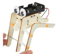 D IY Wooden Spider Robot Toy Kit, Wooden S Pider Toy, Realistic Spider Model, Wide Range Of Uses, Energy Conversion Explainer, 11.5cm, For Homeschool School Projects Boys Girls