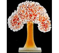 D&J Glassware Fused Glass Four Seasons Tree Collection - Autumn