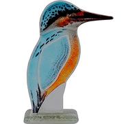 D&J Glassware Fused Glass Kingfisher