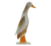 D&J Glassware Fused Glass Running Duck