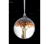 D&J Glassware New Beginnings Tree of Life Glass Friendship Ball
