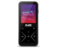 D-JIX - M500 Bluetooth 4.0 MP4 Player - 4 GB / 8 GB Internal Memory - 1.8" Screen - MicroSD up to 32 GB - 25 Hours Battery Life - USB-C - 3.5 mm Jack - Black