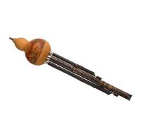 D-key Cucurbit Flute National Gourd Musical Instrument Three-tone Detachable Cucurbit Flute With Storage Box Professional Hulusi