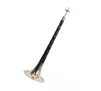 D Key Suona Wind Instrument Set Professional Playing Type Ebony Pole Copper Bowl Adult Suona Suona Set(Color:A)