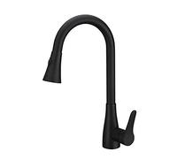 d Kitchen Faucet Single Handle Pull Down Mixer Tap Rotatable Single Hole Water Tap Grifo de Cocina d Finish (Model A161) - Modern & Stylish Design