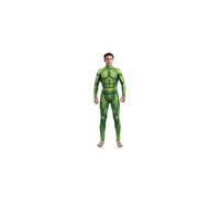(D, L) Hulk Skeleton 3D Jumpsuit Halloween Superhero Bodysuit Set