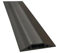 D-Line Floor Cable Cover Rubber Safety Trunking Black 80mm Wide 1.8m Length