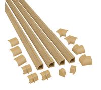 D-Line 4-meter Quarter Round Cable Trunking Kit, C
