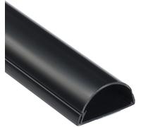 D-Line 788.006UK Half Round TV Trunking | TV Cable Tidy | Decorative Cable Mana