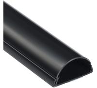 D-Line 788.006UK Half Round TV Trunking | TV Cable Tidy | Decorative Cable Mana