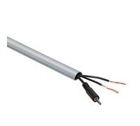 D-Line Aluminium Effect Semi-Circle Trunking Length,(W)16mm (L)2M (H)8mm