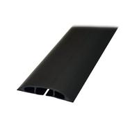 D-Line Black Light Duty Floor Cable Cover 60mmx1.8m Long CC-1