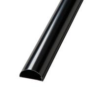 D-Line Black Semi-Circle Trunking Length,(W)50mm (L)1M (H)25mm