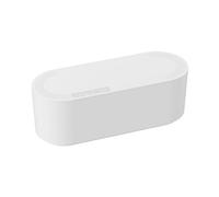 D-Line Cable Tidy Box, Hide & Conceal Extension Blocks, Desk Cable Management Solution, TV Wire Tidy, Made from Electrically Safe ABS Material - 325mm (L) x 125mm (W) 115mm (H) - Small, White