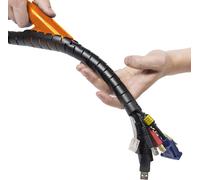 D-Line Cable Tidy Sleeve, TV Cable Management Solution, Wire Tidy to Hide, Orga