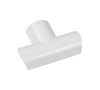 D-Line | Clip-Over Equal Tee | white 30x15mm Bag of 5