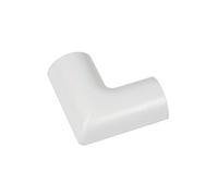 D-Line | Clip-Over Flat Bend | white 30x15mm Bag of 5