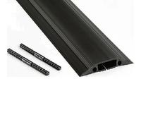 Floor Cable Protector Linkable Black 80mm x 1.8m