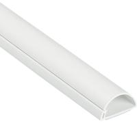 D-Line Mini Cable Trunking, Half Round Cable Cover, Paintable, Self-Adhesive Wi