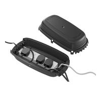 D-Line Outdoor Large Black Cable Tidy Unit