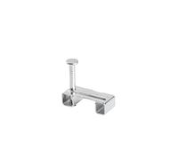 D-Line Safe-D Metal Twin and Earth Clip, Holds 1x 2.5mm T&E cable, Fire Rated, Comply with 18th Edition Wiring Regulations - Pack of 100