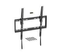 D-Line TV Wall Bracket for 32-70 Inch TVs, Low Profile Tilting TV Wall Bracket with Spirit Level, Slim Tilt TV Mount - VESA 200x200mm - 400x400mm, Holds up to 50kg