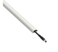 D-Line 20X10Mm White 1M Kit. 4X 1M Lengths + 8 Accessories, White
