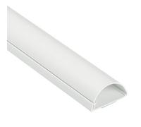 D-Line White Semi-Circle Decorative Trunking,(W)50mm (L)1M (H)25mm