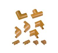 D-Line Wood Effect Mini 10 Piece Accessory Pack (D)15mm, (W)30mm