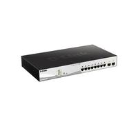 D-Link DGS-1210-10MP network switch Managed L2/L3 Gigabit Ethernet (10/100/1000) Power over Ethernet (PoE) Black