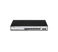 D-Link DGS-1210-10 - 8 Port Gigabit Smart Switch with 2 SFP ports - D-Link Switch