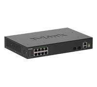 D-Link 10-Port Gigabit Stackable Smart Managed Switch with 2 x 10G SFP