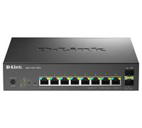 D-Link 10-Port Multi-Gigabit Smart Managed PoE+ Switch including 8 multi-Gigabit 2.5G PoE and 2 10G SFP+ ports