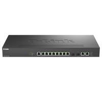 D-Link 12-Port Multi-Gigabit Smart Managed PoE+ Switch including 8 mul