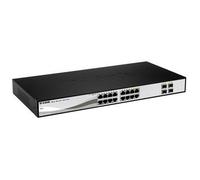 D-Link 16-port 10/100/1G Smart Switch +4 RJ45/SFP