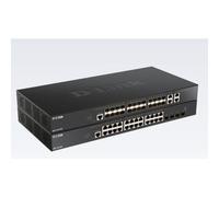 D-Link 24-port 10G SFP+. 4-port 10GBASE-T Smart Managed Switch